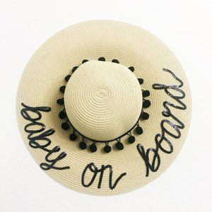 Baby on board sun hat